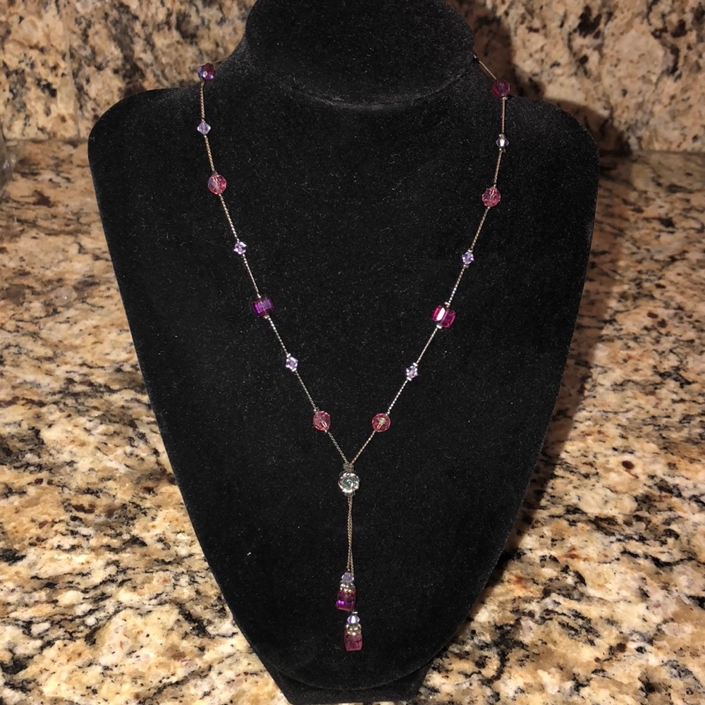 Dabby Reid willow necklace jewel tone